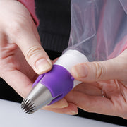 Set of 4 Multi-Functional Piping Nozzles for Cake Decorating and Cookies