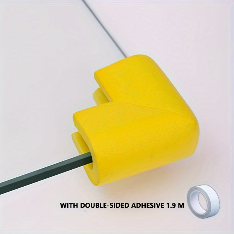 Set of 10 Soft Anti-Bump Glass Table Corner Protectors for Child Safety