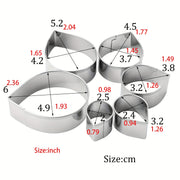 Stainless Steel Fondant Flower Petal Mold for Cake Decoration