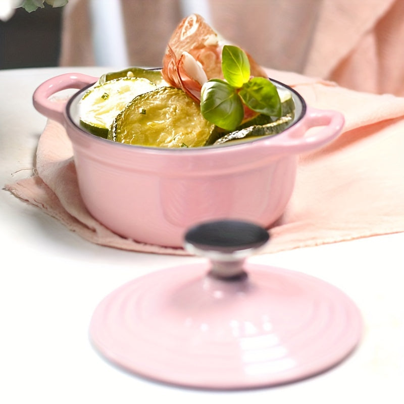 Enamel Cast Iron Health Pot for Rice and Cooking, 30.4oz or 60.8oz