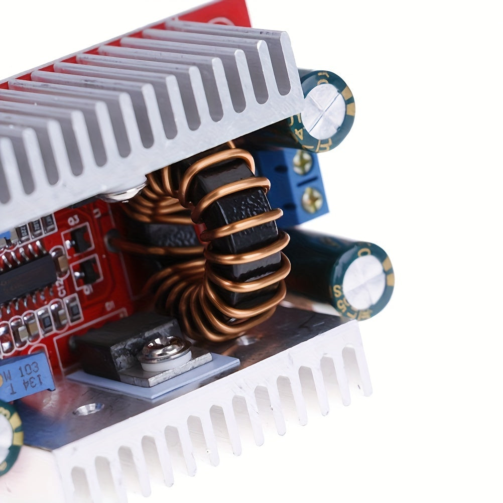 12A Boost Converter Module with Adjustable Voltage and Constant Current Regulator