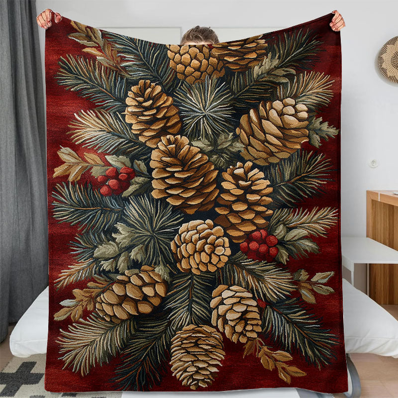 Flannel Fleece Throw Blanket Digital Print Soft Warm Bed Couch Travel Camping Gift