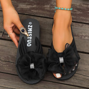Women's Floral Flip Flops Casual Thong Summer Platform Sandals