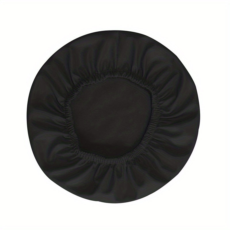 Waterproof Elastic PU Leather Stool Cover for Bar and Salon Small Round Seats