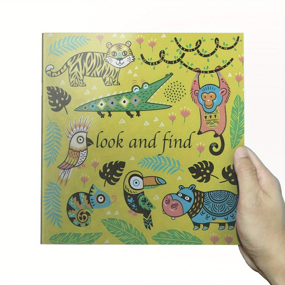 Kids' Educational Hidden Object Picture Book for Focus and Concentration