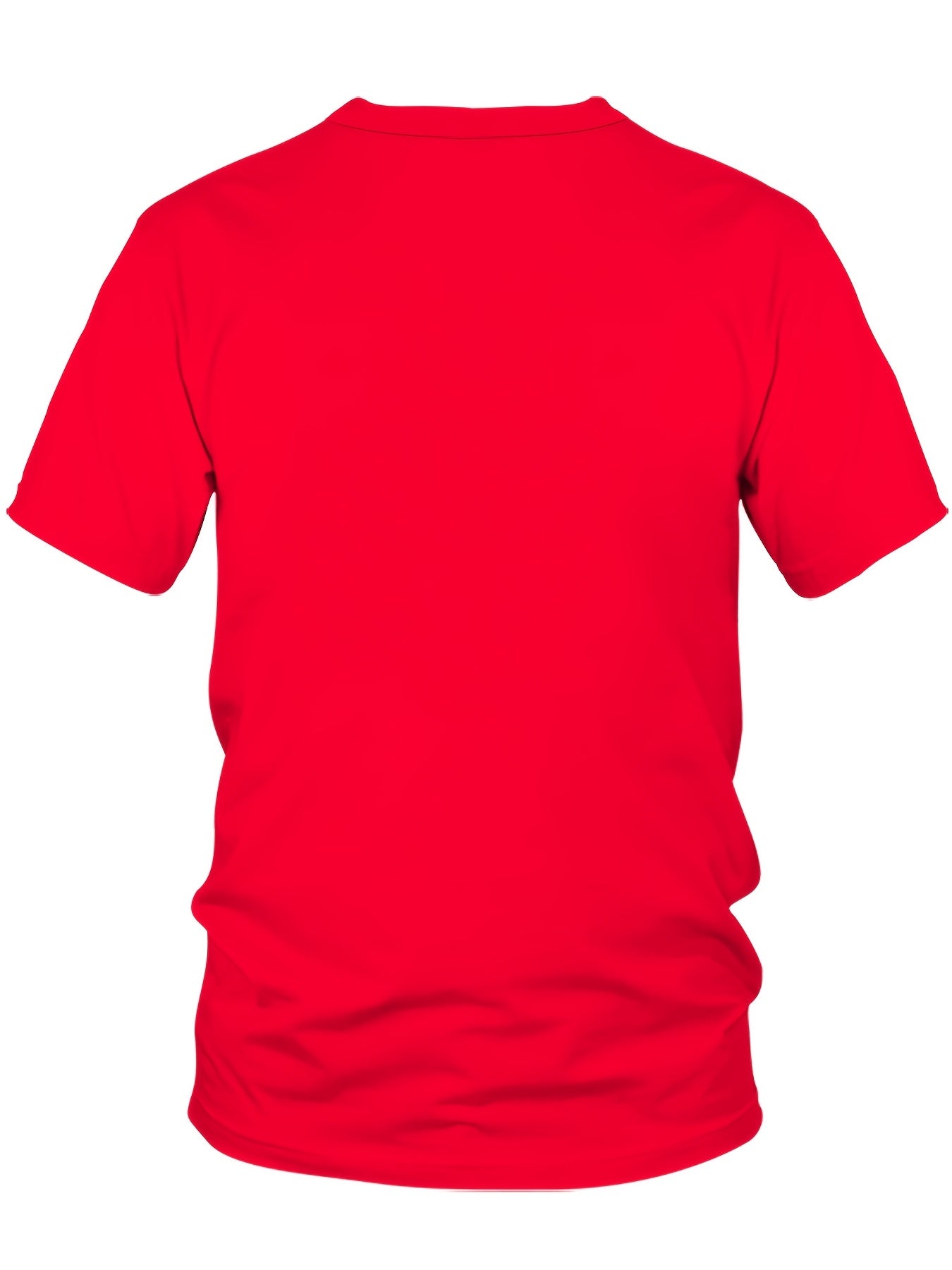 Men's Plus Size 3D Smile Face Print T-Shirt Casual Crew Neck Short Sleeve Polyester Blend