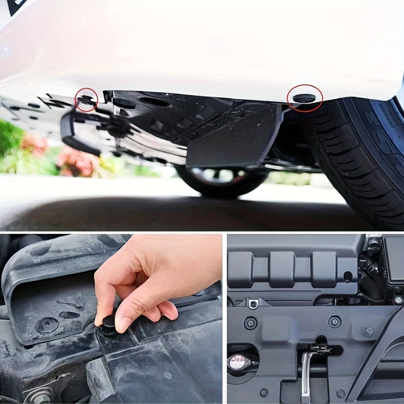 Avtomobilni bosish uchun tutqich kliplar to'plami, plastmassa eshik paneli bumper fastenerlari, 620 dona