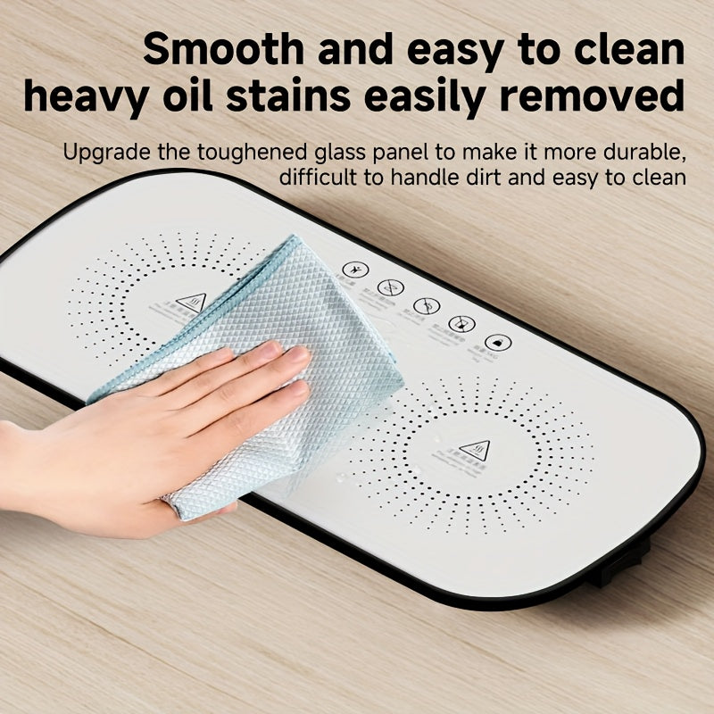 Portable Electric Food Warmer Tray with Thermostatic Control for Travel and Parties