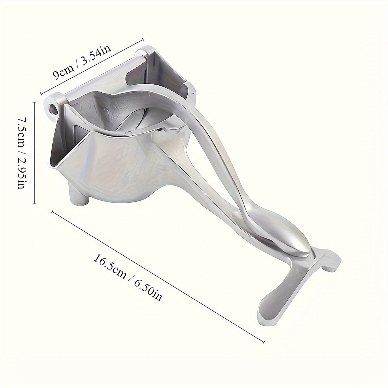 Aluminum Alloy Hand Juicer Lemon Squeezer with Juice Clamp