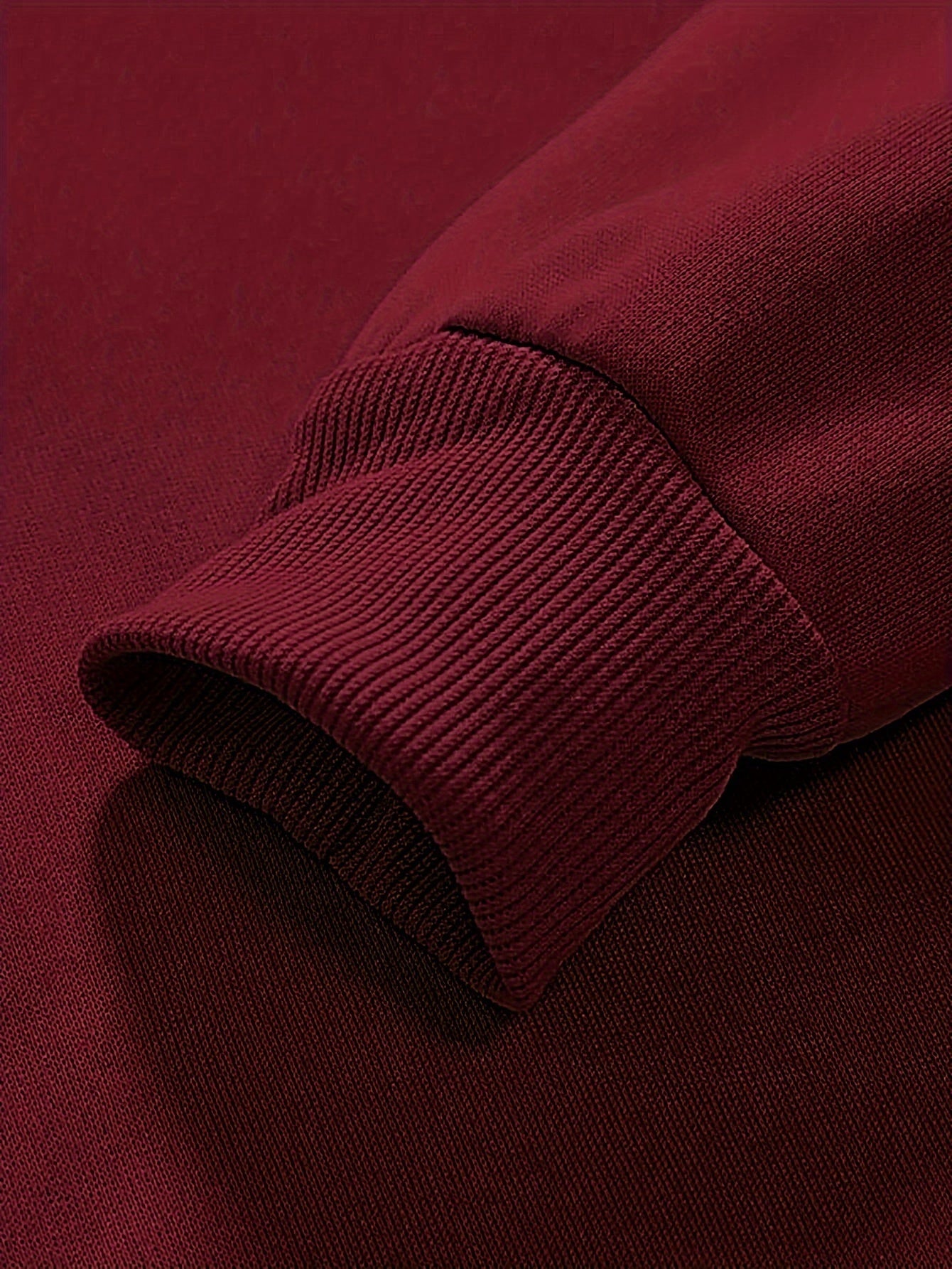 Men's Plus Size Casual Sweatshirt Set Polyester Knit Athletic Regular Fit