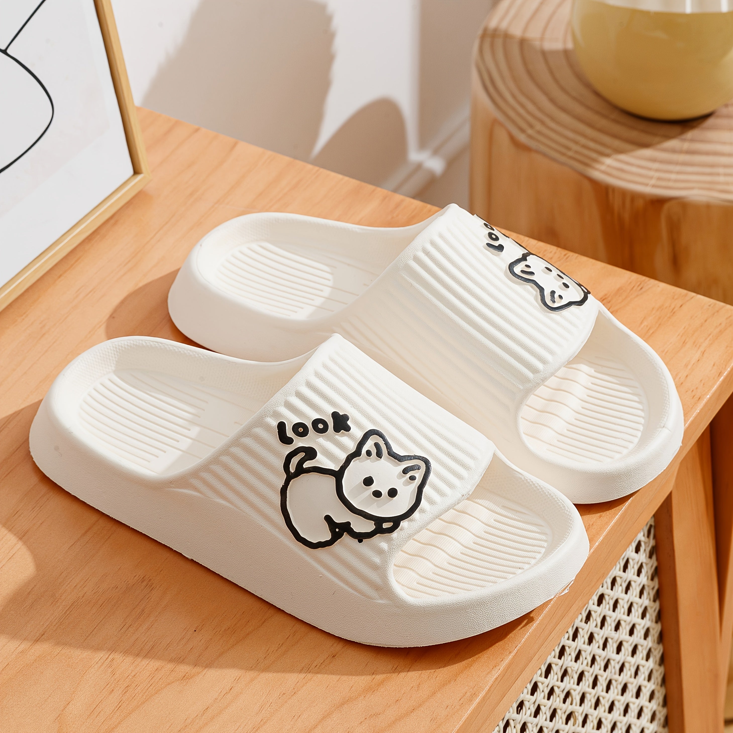 Qizlar uchun yozgi nafas oladigan ichki chanoq poyabzal, qulay slayd sandal