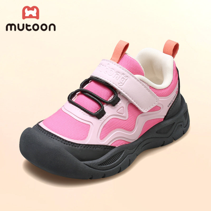 Kids' All-Season Outdoor Sports Shoes for Boys and Girls Age 3-6 Breathable Rubber Sole Hiking Running