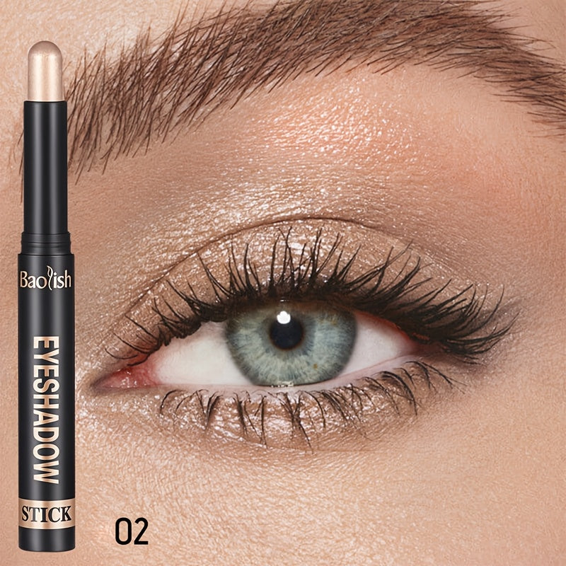 Women Multi-Color Matte and Shimmery Eyeshadow Stick Set Long-Lasting