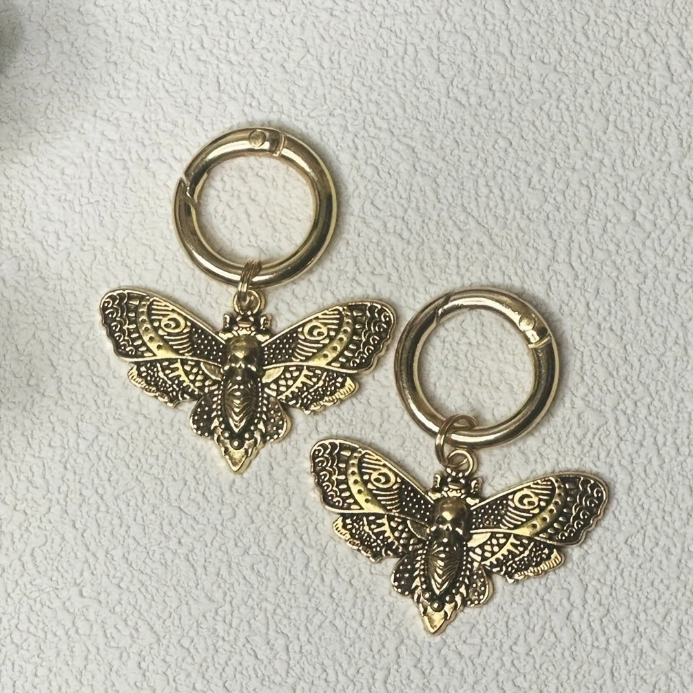 Unisex Alloy Skull Angel Shoe Decorations for Boots and Shoes Accessories