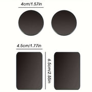 4/8pcs Magnetic Metal Plates for Car Phone Holder Non-Magnetic Iron Sticker
