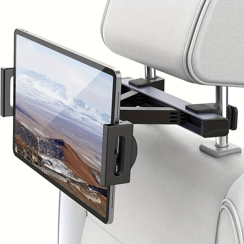 Soporte universal para tablet en el asiento trasero del coche, giratorio de 360° y retráctil
