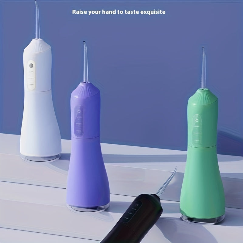 Portativ simsiz elektr tish ipi tayoqchasi chuqur tozalash uchun