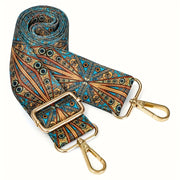 Adjustable Wide Shoulder Strap for Bags Bohemian Ethnic Style Nylon Travel Accessories