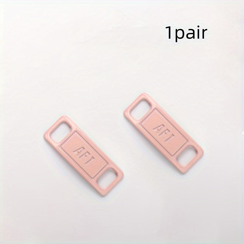 Unisex Gold Shoelace Buckles for Sneakers and Sports Shoes