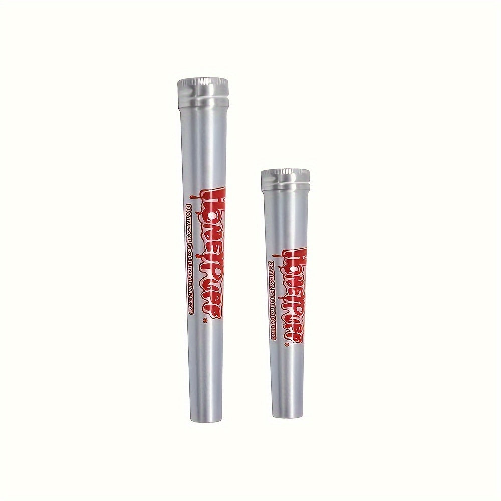 Metal Storage Tube for Cigarettes, Conical, 11.7mm Diameter, 16ml Capacity