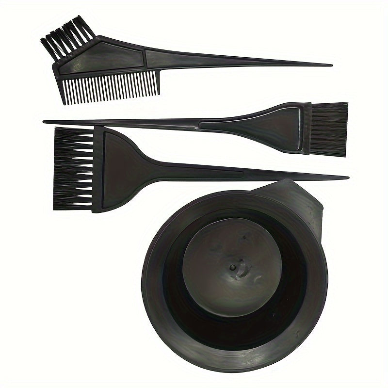 Hair Dyeing Tools Set for Salon Use Mixing Bowl Dyeing Brush Coloring Brush Double-Sided Brush