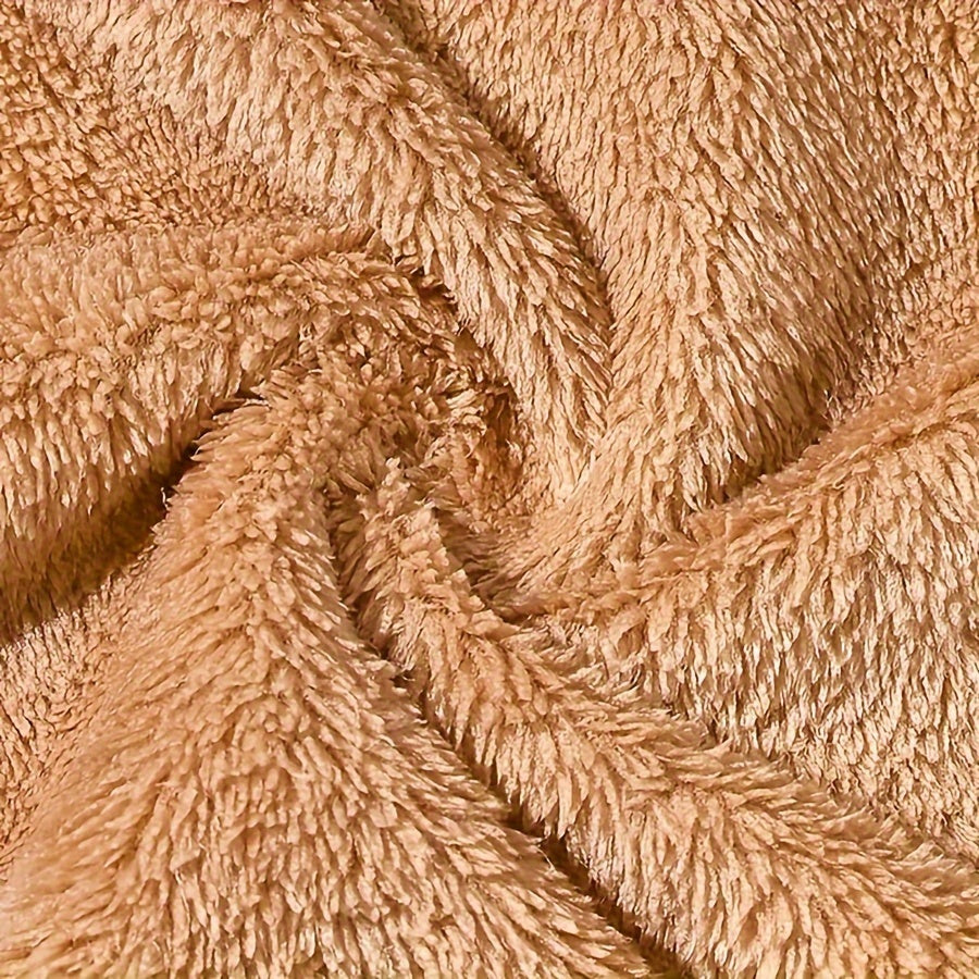 Hooded Bath Towel for Kids Super Absorbent Soft Polyester Animal Pattern 80cm