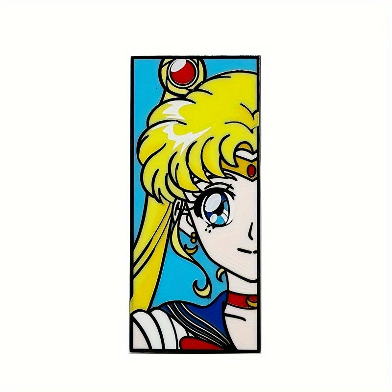 Colorful Enamel Pin Badge with Anime Cartoon Design for Clothing and Backpack Accessories