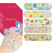 Kids Cartoon Bandages Soft Airy Strong Adhesive Wound Scrapes
