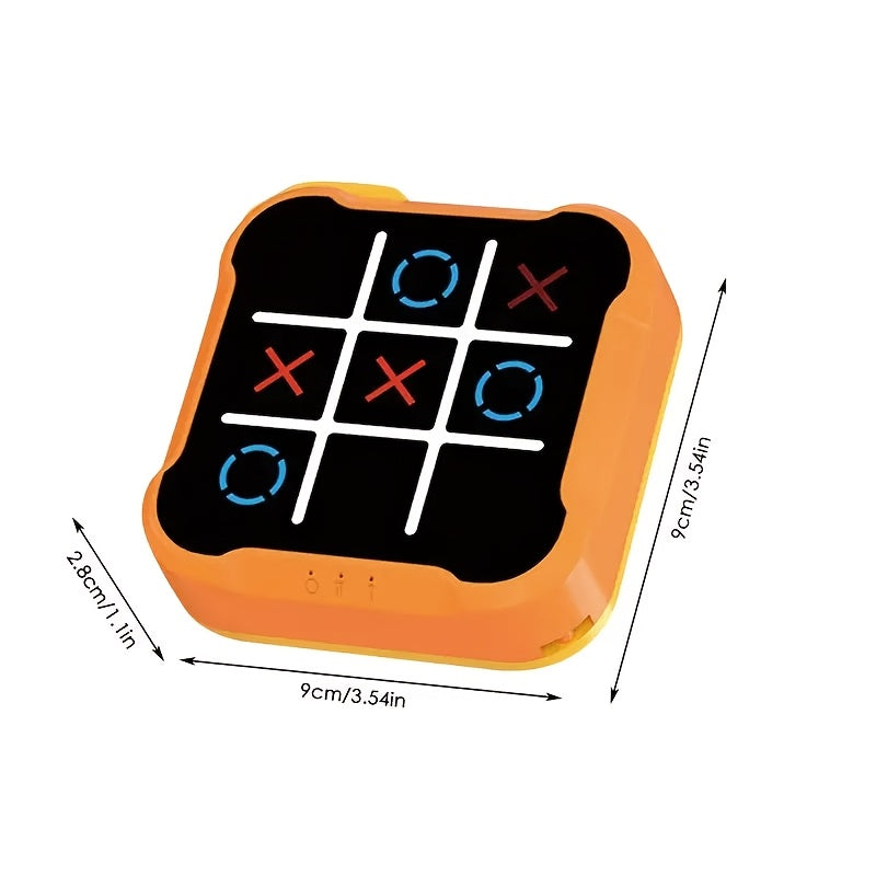 Electronic Kids Tic-Tac-Toe Game Durable ABS Strategy Toy for Ages 6+