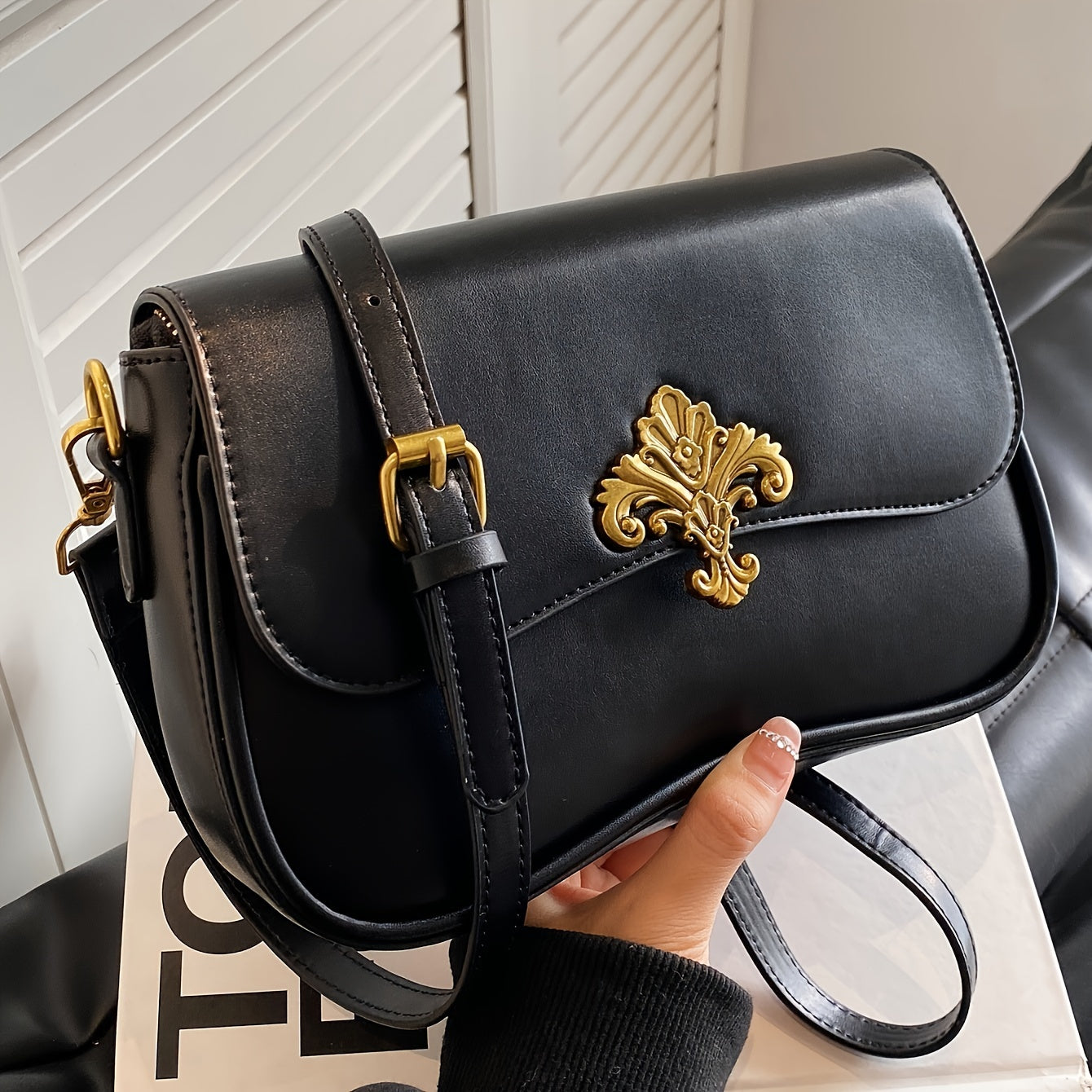 Women's Crossbody Bag PU Solid Color Large Capacity Zipper Closure for Multiple Occasions