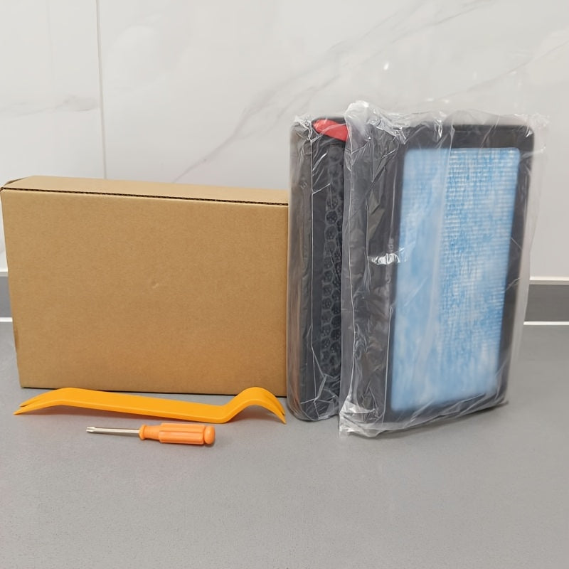 2pcs Car Air Filter for Tesla Model 3 Built-in AC Carbon Particle Purifying Grid