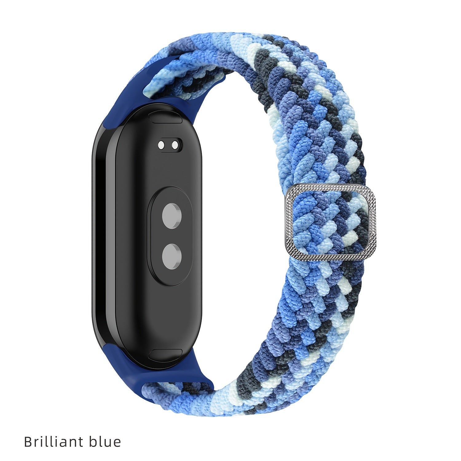 Nylon Braided Watch Strap with Adjustable Buckle for Xiaomi Mi Band 3 4 5 6 7 8 9