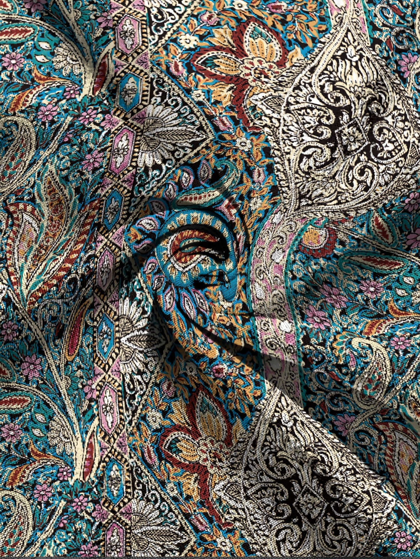 Women's Plus Size Mermaid Skirt Ditsy Floral Knit All Seasons