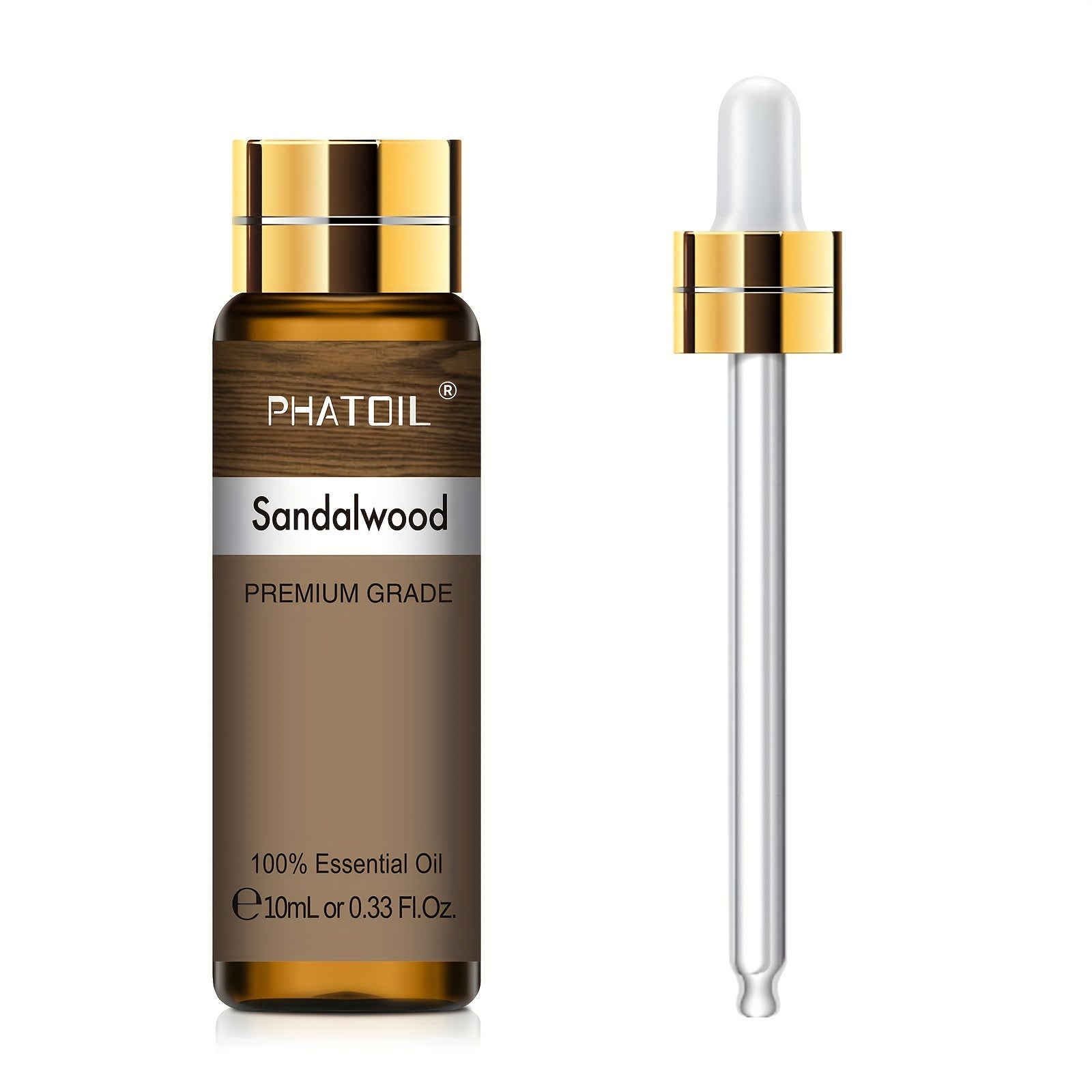 PHATOIL Efir moyi Yagona 10ml - Kayfiyatni ko'taruvchi aromaterapiya suvi, ko'p maqsadli foydalanish, yuqori sifatli, oqmas, UV nurlanishiga chidamli - 1 shisha