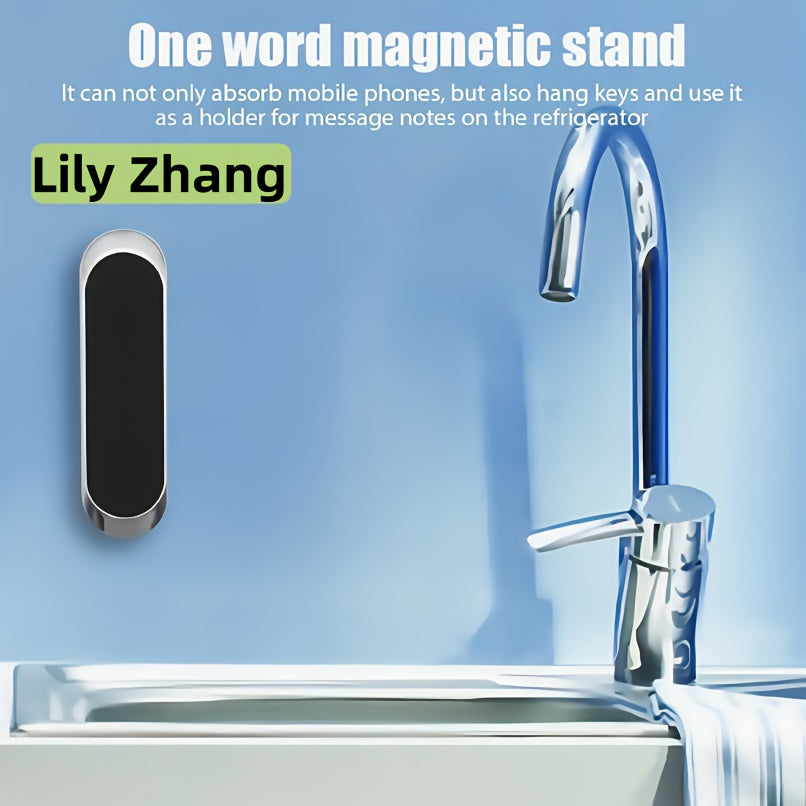 Car Phone Holder Aluminum Alloy Waterproof Dashboard Mount Secure Navigation