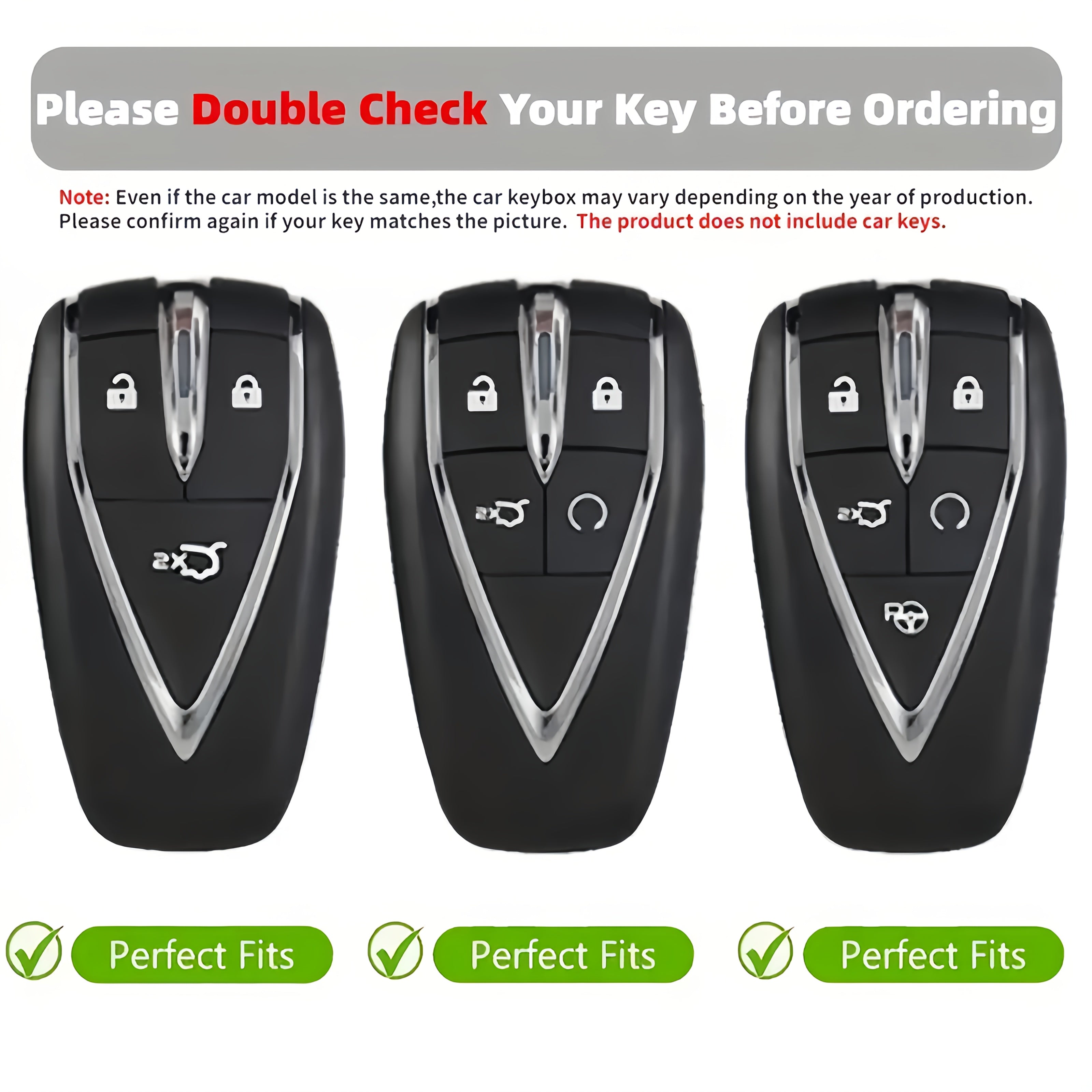 Universal TPU Key Cover for Car Keys, Protective Key Case Accessories