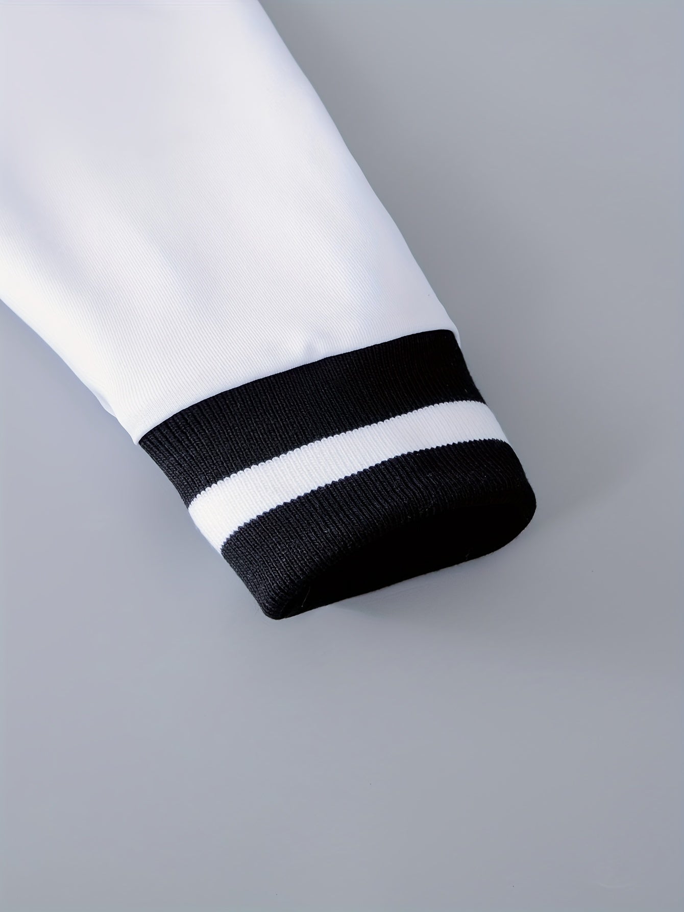 Kids Boys Letter Print Varsity Jacket and Pants Set Fall Winter Casual Clothing