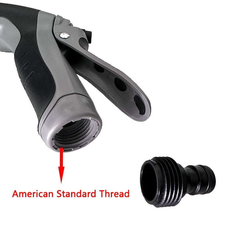 High-Pressure Garden Hose Nozzle for Car Washing RV Cleaning and Watering