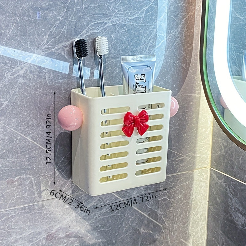 Multi-Purpose Wall Shelf No Drilling for Kitchen Bathroom Bedroom Storage