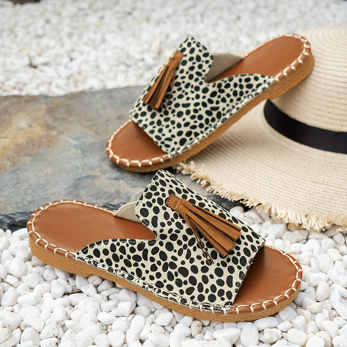 Women's Breathable Fabric Slip-Resistant Open-Toe Sandals for All Seasons