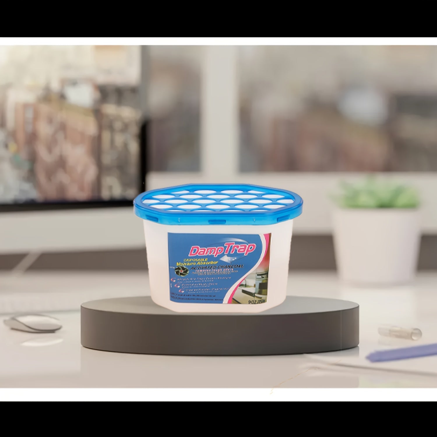 6-Pack Moisture Absorbers for Wall Cabinets 500ml Odorless Moisture Removal