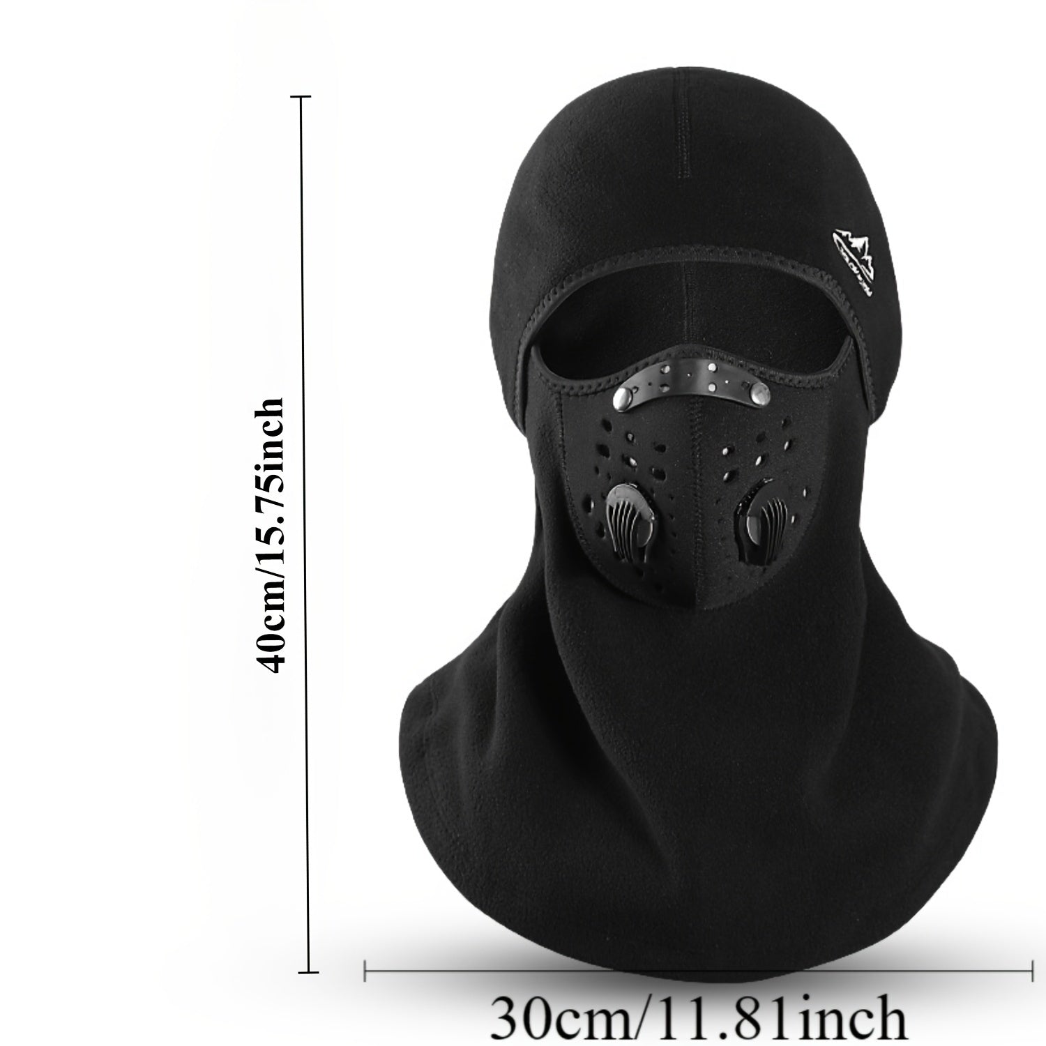 Men's Thermal Balaclava Ski Mask Knit Polyester Winter Sports Outdoor Gear
