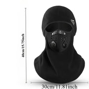 Men's Thermal Balaclava Ski Mask Knit Polyester Winter Sports Outdoor Gear