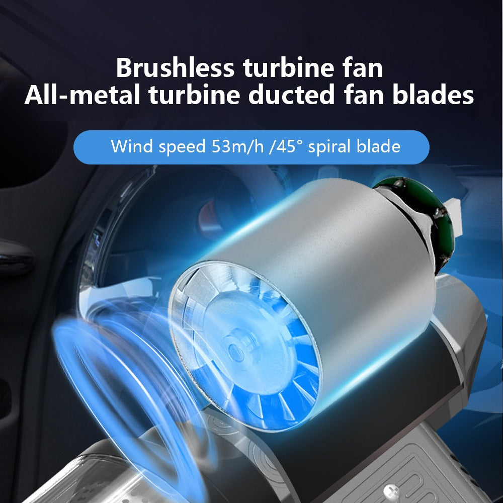 Мини портативный турбореактивный вентилятор с регулируемыми соплами, перезаряжаемый через USB