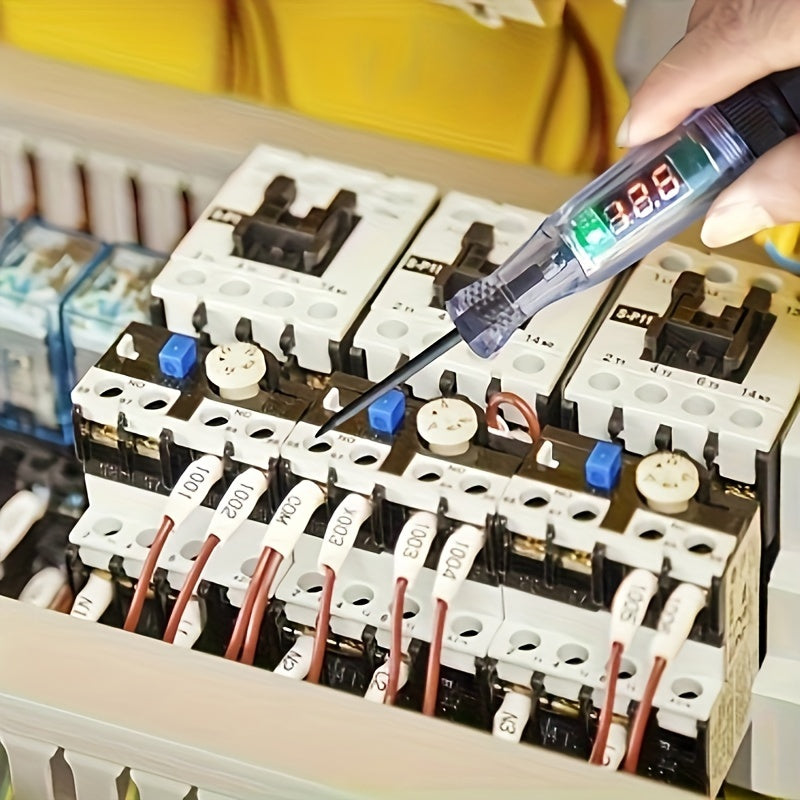 Avtomobil sxemasi tekshirgichi ruchka raqamli kuchlanish o‘lchagichi chiroq proba avtomobil ta'mirlash asbobi