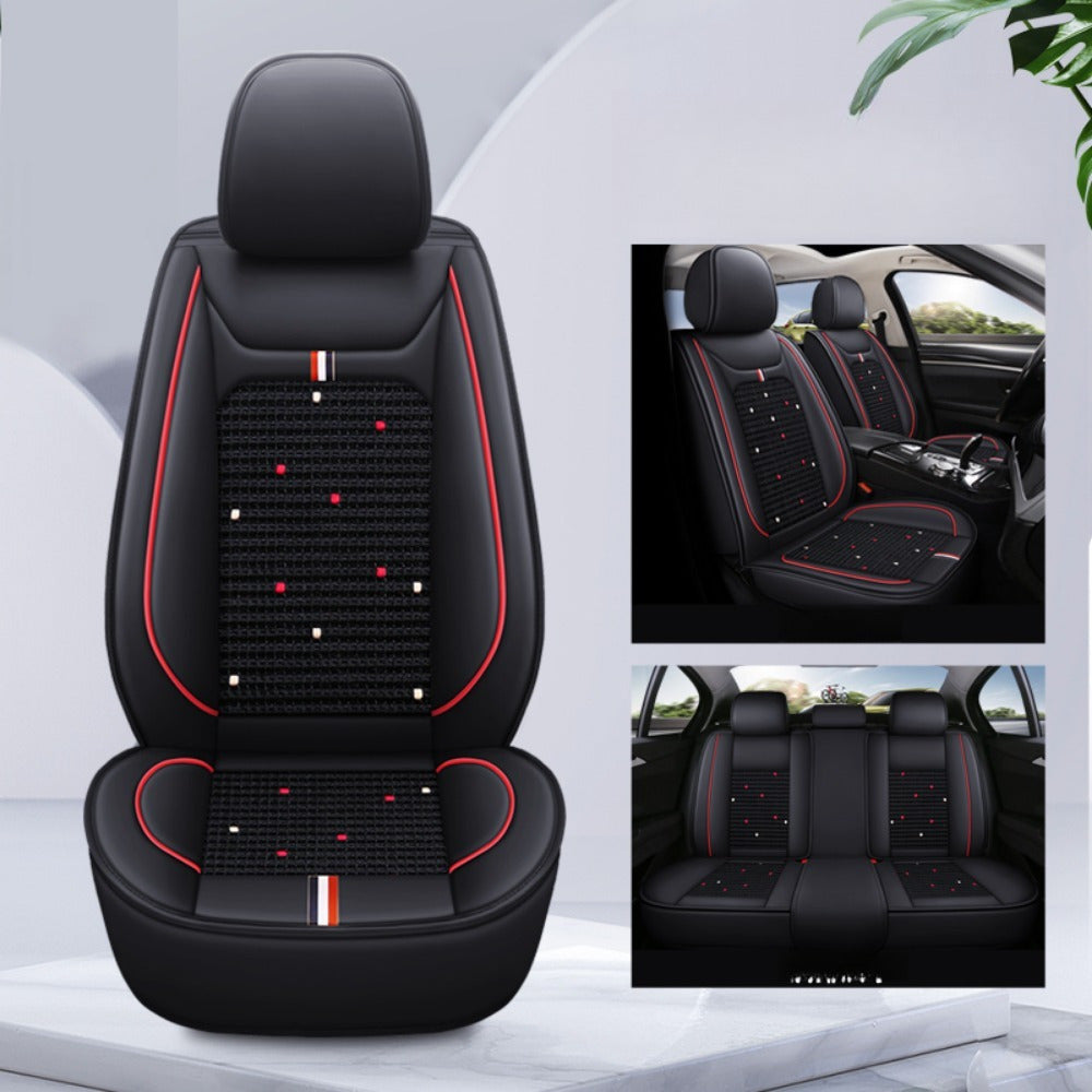 2pcs Car Seat Covers Cushioned Non-Slip Seat Protectors for All Vehicles