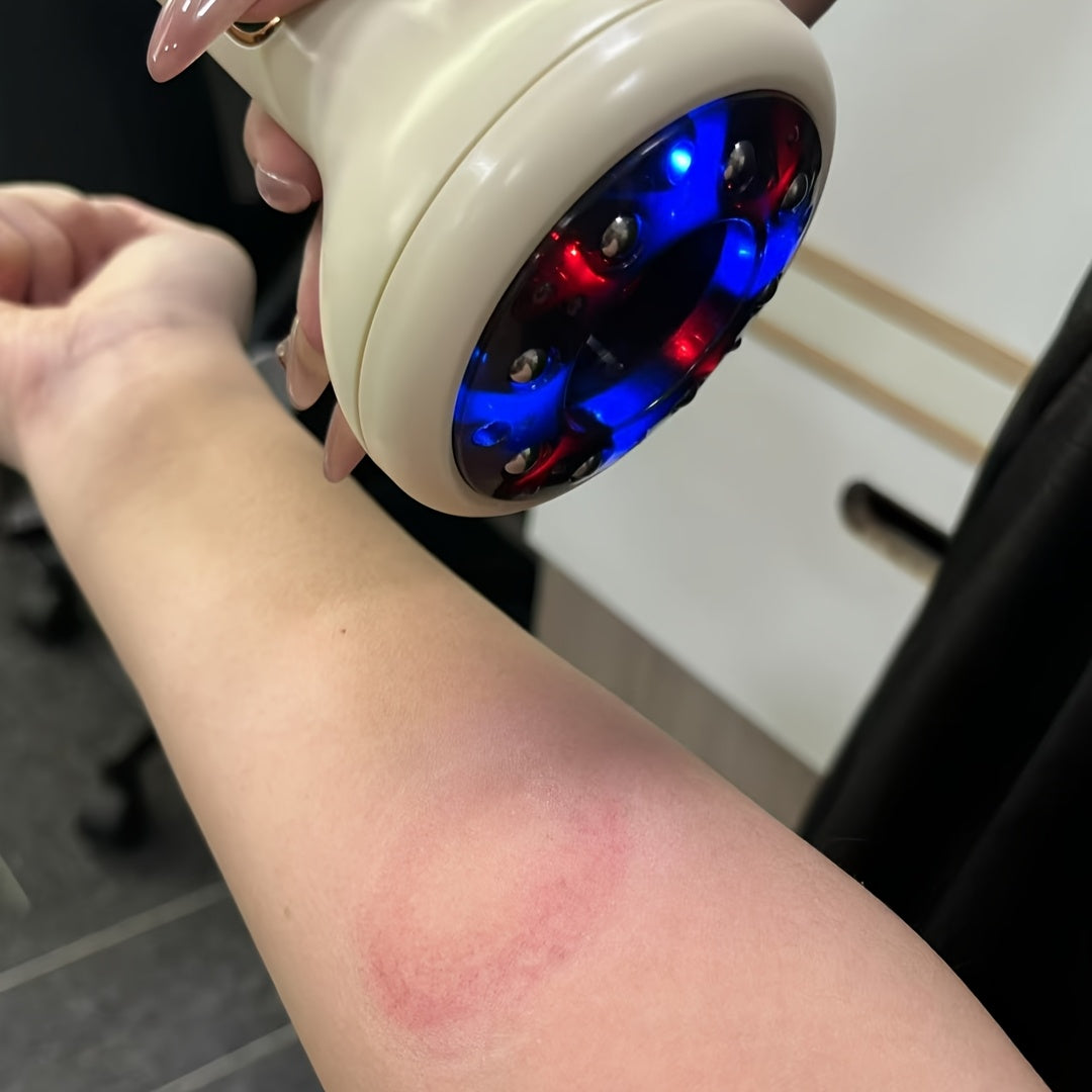 Portable Cupping Massager with Heat Function 9 Levels Rechargeable 1200mAh Ergonomic Design