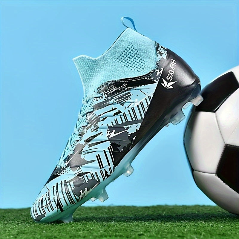 Boys Casual Soccer Cleats All-Season Low Top Fabric Upper Rubber Sole