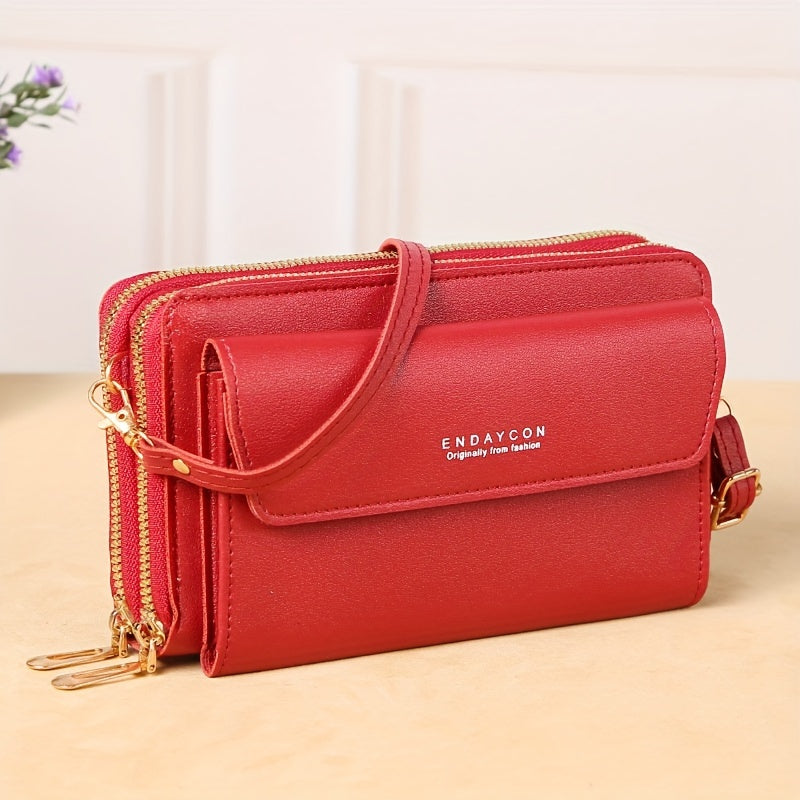 Women's Crossbody Bag with Large Capacity for Travel and Mommy Use