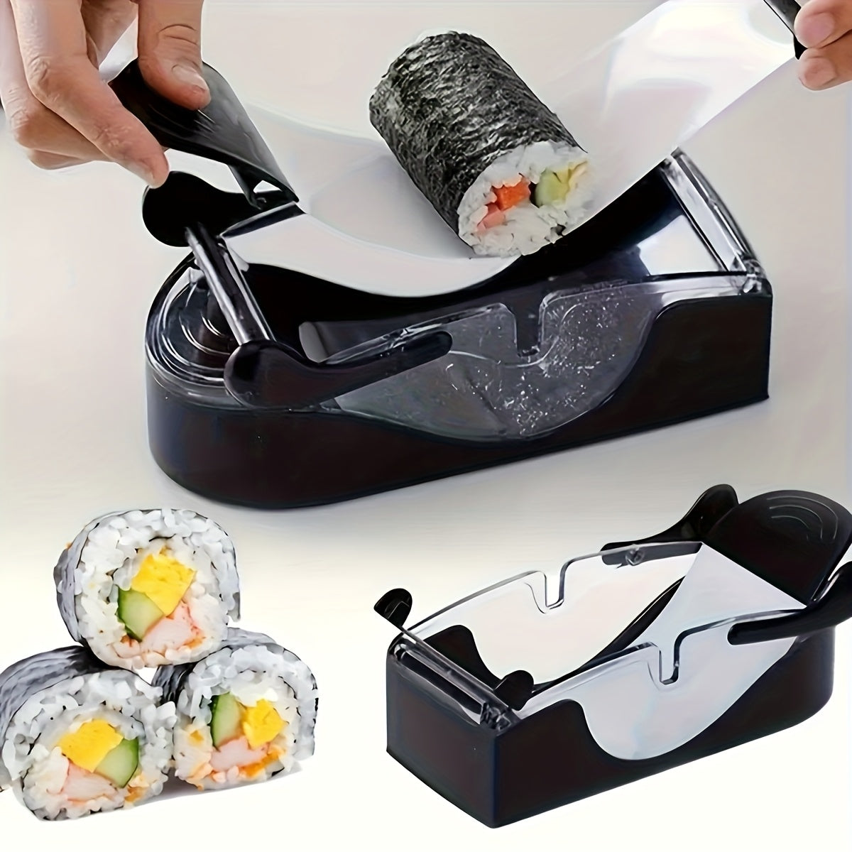 Sushi Maker Kit 1-Piece for Home and Picnic, Easy to Use, Creative Sushi Rolls